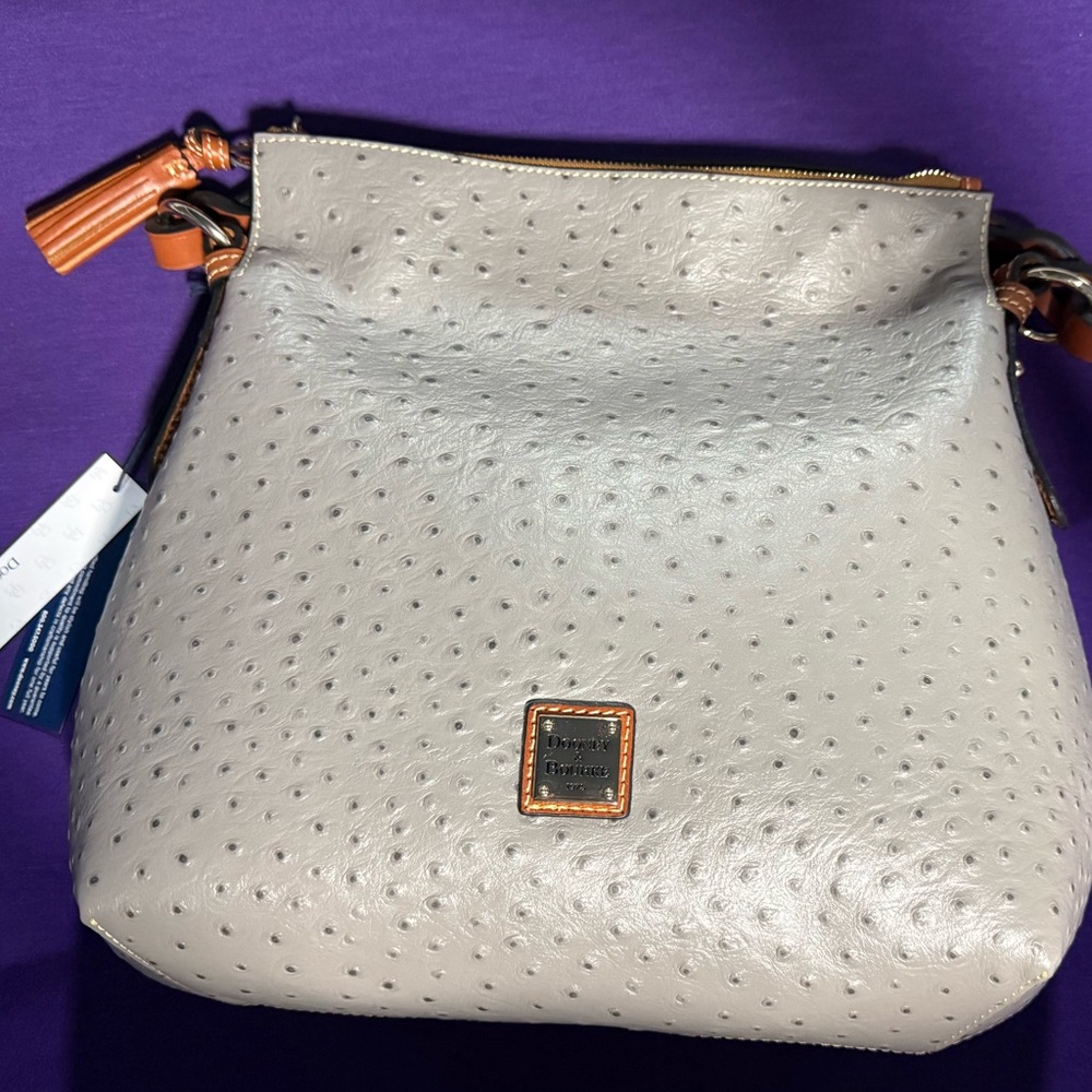 Dooney & Bourke Ostrich Hobo